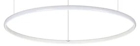 Ideal Lux - LED Luster na lanku HULAHOOP LED/28W/230V 3000K pr. 61 cm CRI 90 biela