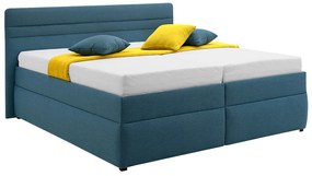 FINES čalúnená posteľ Koska 180x200 azúrová