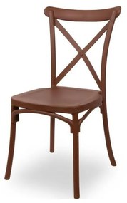 Mextra Svadobná stolička FIORINI, 601 hnedá