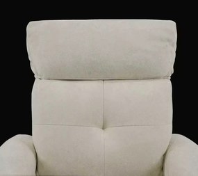 LuxuryForm DESIGN TV kreslo PEGAS s elektrickým polohovaním, masážou a výklopom - béžové