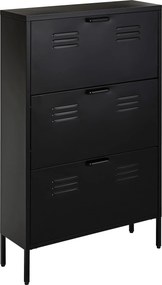 XXXLutz VÝKLOPNÁ SKRINKA NA TOPÁNKY, čierna, 80/125/26 cm MID.YOU - Online Only drobný nábytok - 002344000901