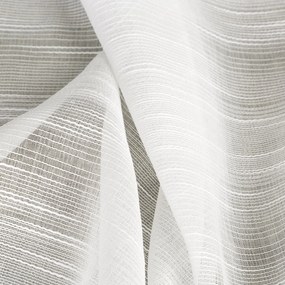 ZÁCLONA NA KRÚŽKOCH ASTERA 140X250 CM KRÉMOVÁ