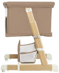 Lionelo - Detská postieľka 5v1 THOMI PLUS béžovo-karamelová