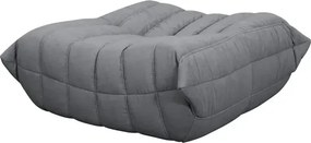 Taburet Nua 86 cm zamat sivý