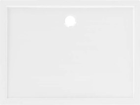 Mexen, Mexen Flow obdĺžniková sprchová vanička slim 75 x 80 cm, biely lesk - 46R107580