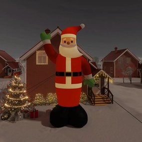 Vianočný nafukovací Santa Claus s LED diódami 820 cm 345272