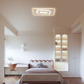 Brilagi - stmievateľné LED stropné svietidlo MODERN LED/51W/230V 3000-6000K + s diaľkovým ovládačom