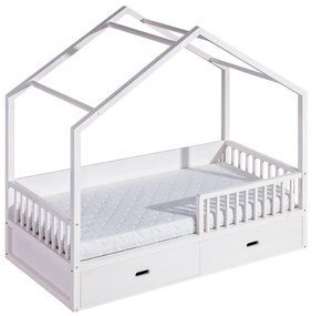 Detská posteľ Will (biela) (s úl. priestorem). Vlastná spoľahlivá doprava až k Vám domov. 1040803