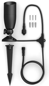 WiZ - LED RGBW Stmievateľné vonkajšie bodové svietidlo SPOT LED/4W/12V IP65 Wi-Fi