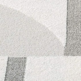 Koberec Lounge 9992 sivý kruh