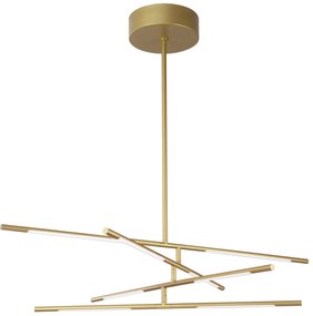 LED luster Raccio 84 zlaté
