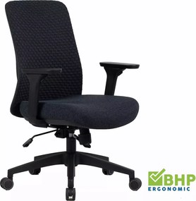 SI Otočná stolička Q-744 čierna