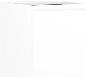 Mexen Orio, kúpeľňová skrinka 40 cm, 1 dvierka, biela matná, 91A11-04047-1-BF01