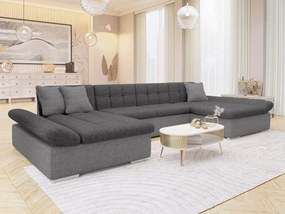 Rozkladacia rohová sedačka Agata, Dostupné poťahy: ekokoža Soft 011 + Lux 06 + Lux 5