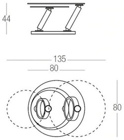 KONFERENČNÝ STOLÍK PRISCO EXCLUSIVE MRAMOR + ZLATÝ