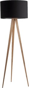 Zuiver Tripod Wood stojace lampy - Čierna