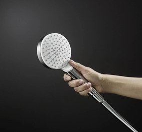 Hansgrohe Crometta, ručná sprcha 1jet Green 6 l/min, biela/chrómová, HAN-26334400