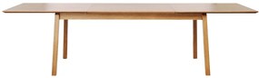 Rozkladací jedálenský stôl Zabrina 190-290 cm prírodný dub