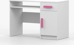 Písací stôl SCOUT - biely (viac variant)