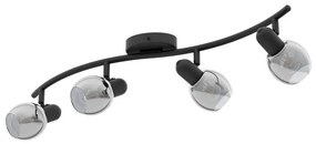 Eglo 98626 - Bodové svietidlo POLLICA 4xE14/28W/230V