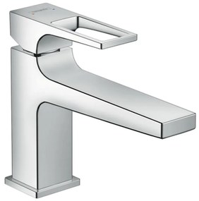 Hansgrohe Metropol - Umývadlová batéria 100 so strmeňovou pákou a odtokovou súpravou Push-Open, chróm 74502000