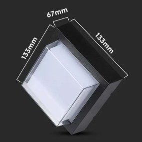 LED Vonkajšie nástenné svietidlo LED/7W/230V 3000K IP65