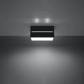 Sollux Lighting Stropné svietidlo LOBO 2 čierne