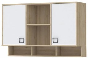 Závesná skrinka Kiki MRS-BK/KI-15 beech/white