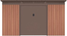 Záhradný domček G21 GRAH 915 - 340 x 269 cm, hnedý