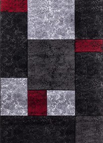 Koberce Breno Kusový koberec HAWAII 1330 Red, sivá, viacfarebná,200 x 290 cm