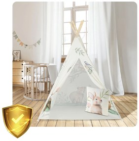 Detský stan típí Nukido NK -407 - béžová (les)