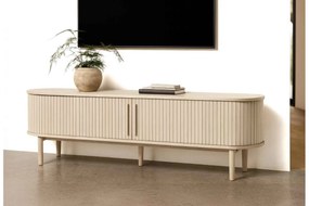Dizajnový TV stolík Palomino 180 cm biely dub