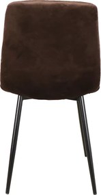 SI Mila Velvet stolička hnedý