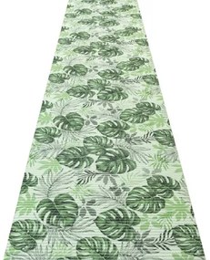 Kúpelňová penová rohož 266C Monstera