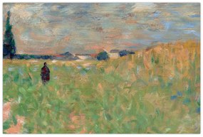 Obraz - Georges Seurat, A Summer Landscape, reprodukcia (90x60 cm)