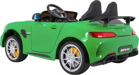 Ramiz Mercedes-Benz GT R pre deti Lakovaný zelený 4x4