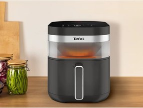 Tmavosivá teplovzdušná fritéza Infrared EY832HE0 – Tefal