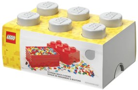 Lego Úložný box, 25 x 37,5 x 18 cm (Medium Stone Grey)  (100367563)