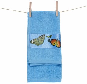 Froté utierka BUTTERFLY Blue