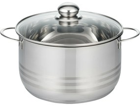 Elo 22220 Basic Nerezový hrniec Brillant 20 cm,3,2 l, 3,2 l