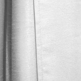 Biely saténový záves 140x240 cm Shana – douceur d'intérieur