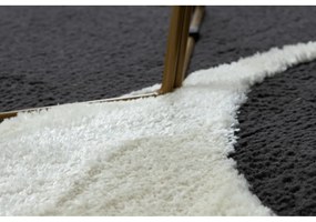 Kusový koberec Cornus krémovočierný 80x150cm