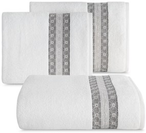 BAVLNENÝ UTERÁK MALIKA 70X140 CM BIELA