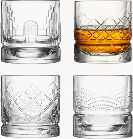 Poháre na whisky Dandy, 4 ks