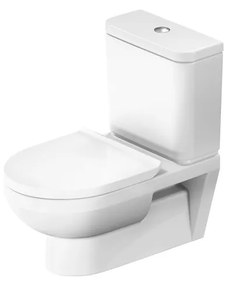 Duravit No.1 - Závesné WC kombi, Rimless, biela 25120900002