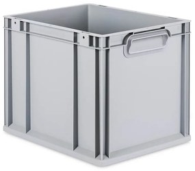 Sada 4 kusov - Eurobox Next Gen 2.0 - Stohovateľná nádoba s uzavretými rukoväťami - 400 x 300 x 320 mm