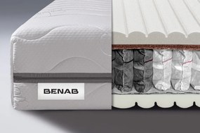 BENAB HOJDAVO PLUS taštičkový matrac HR pena + kokos (2ks) Poťah Silver
