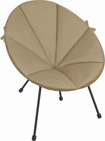 Vodeodolný podsedák do záhradného kresla ACAPULCO 91x72 cm - tmavo béžový