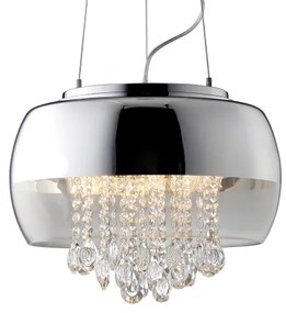 Krištáľový luster na lanku LUNA 1xE14/40W/230V