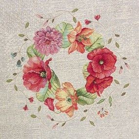 GOBELÍNOVÝ OBRUS POP 100X100 CM VZOROVANÝ